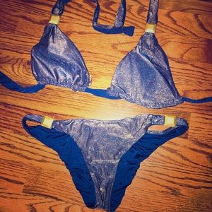 Blue Sparkle Bikini